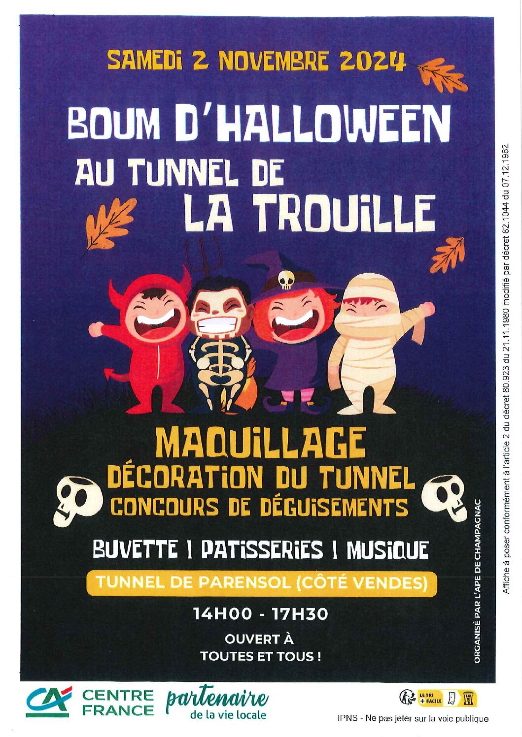 Affiche Fete dHalloween 2024 pdf