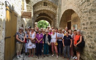Le club du Champagnaguès en voyage dans le Midi