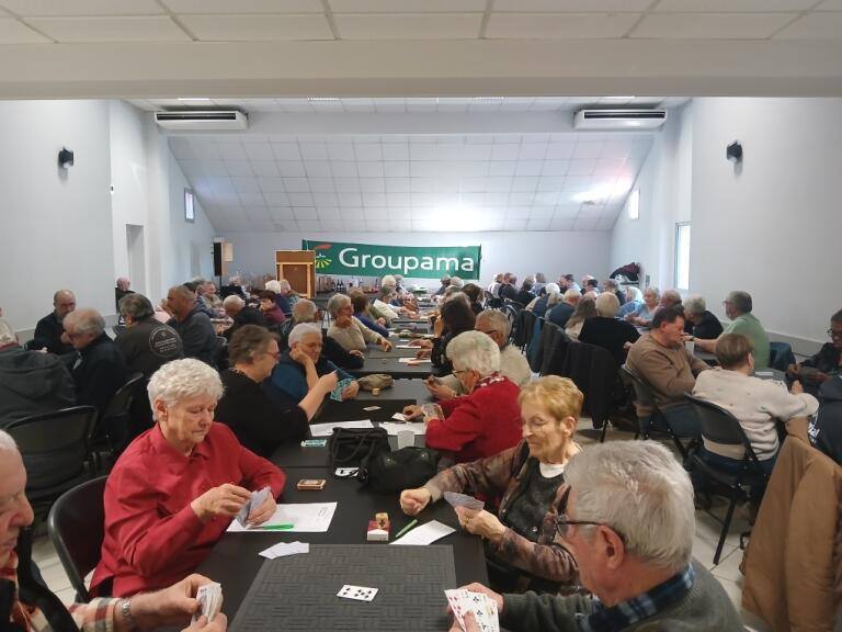 Réussite pour le premier concours de belote de l&rsquo;année