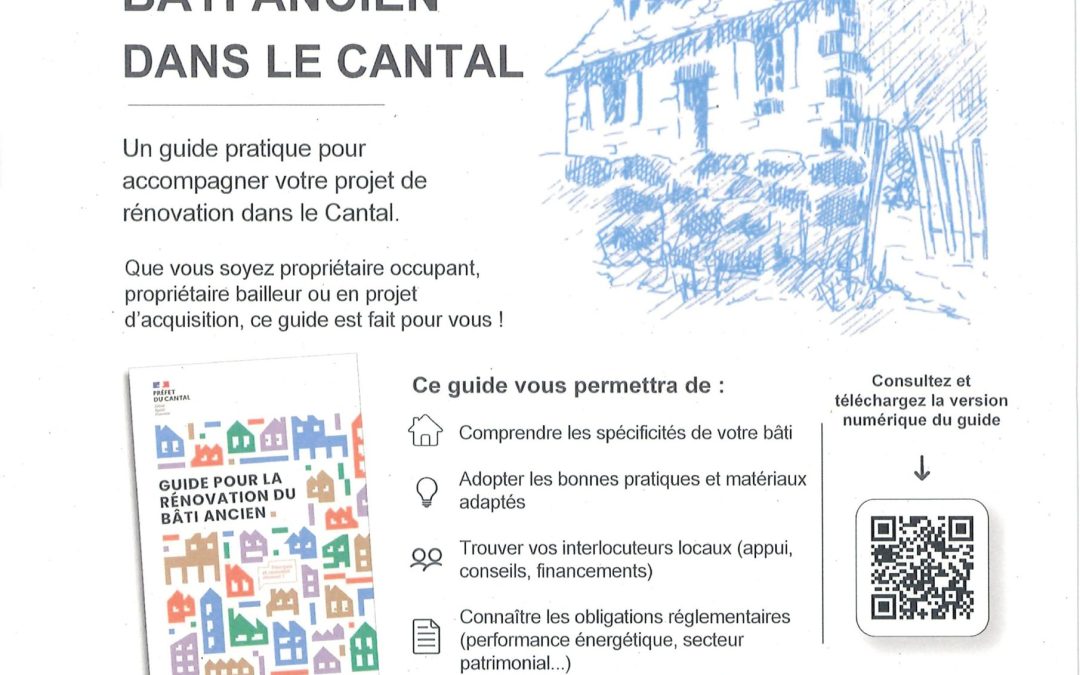 Guide pour la rénovation du bâti ancien